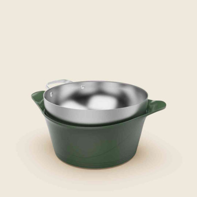 Recipiente especial al baño María para Cocotte de 24 cm