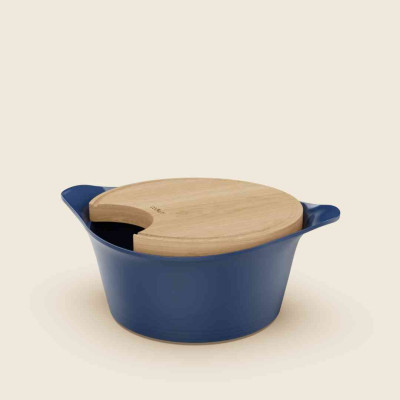 Houten snijplank voor Braadpan 24 of 28 cm
