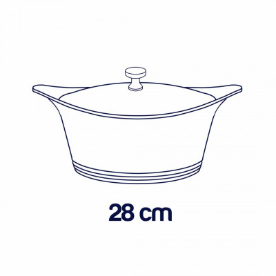 Je crée ma Cocotte 28 cm et choisis en option : poêles, casseroles, livre de recettes, tajine, vapeur...