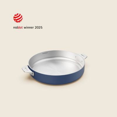 Merveilleuse poêle en inox 24 et 28 cm