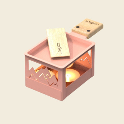 Raclette à la bougie pliable à l'unité