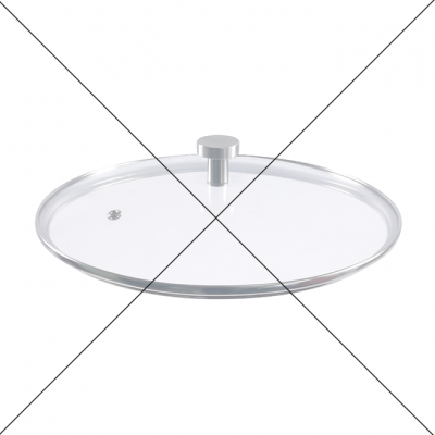 Glass lid: casserole dish, frying pan and saucepan